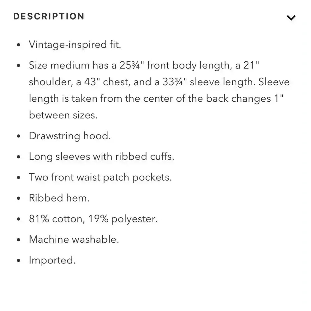 RRL Ralph Lauren Red Fleece Lined Mens Hoodie Size M NWT $265 - Picture 9 of 11